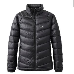 Black puffer jacket